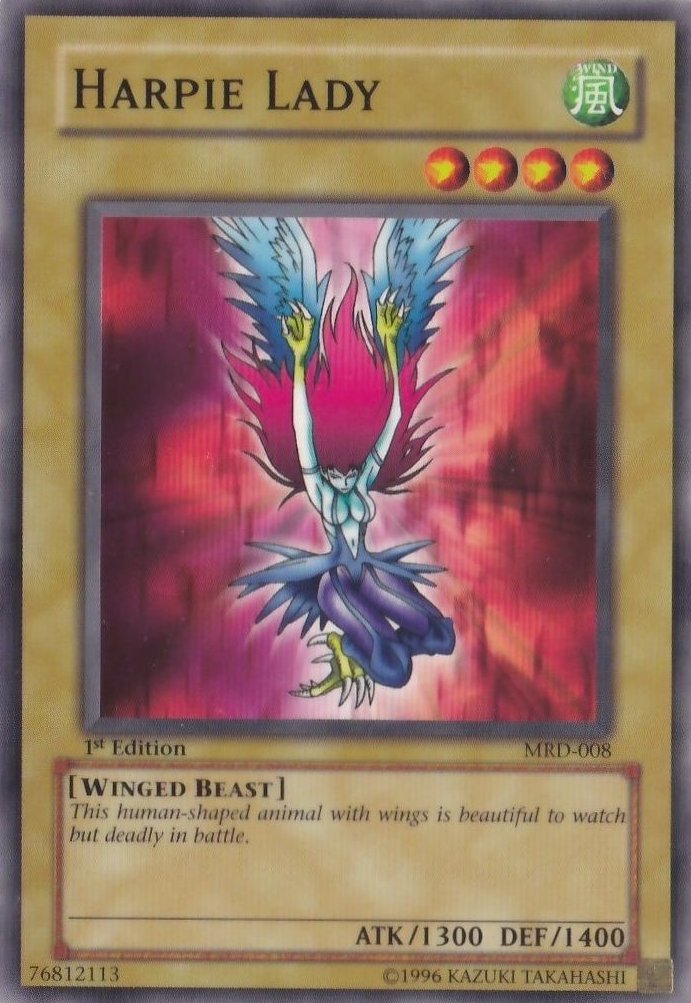 Harpie Lady [MRD-008] Common | Jomio and Rueliete's Cards and Comics