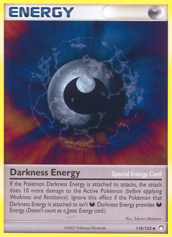 Darkness Energy (119/123) [Diamond & Pearl: Mysterious Treasures] | Jomio and Rueliete's Cards and Comics