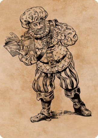 Volo, Itinerant Scholar Art Card [Commander Legends: Battle for Baldur's Gate Art Series] | Jomio and Rueliete's Cards and Comics