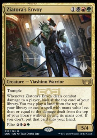 Ziatora's Envoy (Promo Pack) [Streets of New Capenna Promos] | Jomio and Rueliete's Cards and Comics