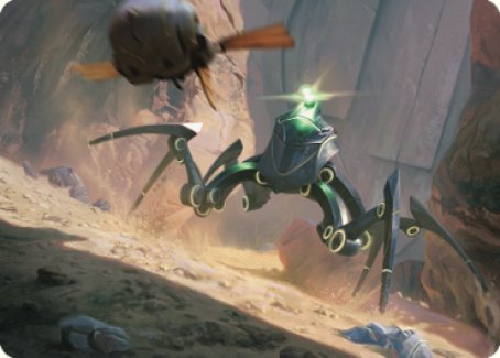Thran Spider Art Card [The Brothers' War Art Series] | Jomio and Rueliete's Cards and Comics