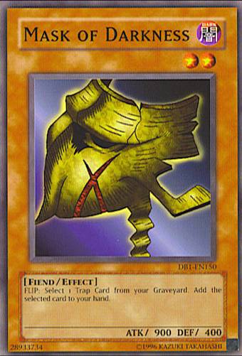 Mask of Darkness [DB1-EN150] Common | Jomio and Rueliete's Cards and Comics
