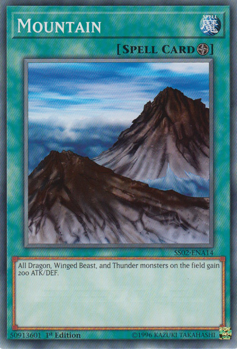 Mountain [SS02-ENA14] Common | Jomio and Rueliete's Cards and Comics