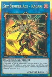 Sky Striker Ace - Kagari [MAGO-EN038] Gold Rare | Jomio and Rueliete's Cards and Comics