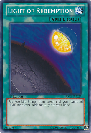 Light of Redemption [SDCR-EN027] Common | Jomio and Rueliete's Cards and Comics