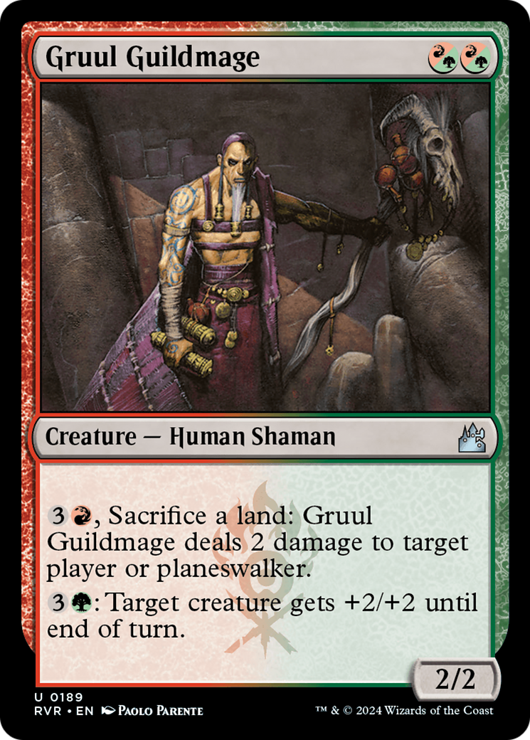 Gruul Guildmage [Ravnica Remastered] | Jomio and Rueliete's Cards and Comics