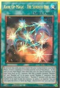 Rank-Up-Magic - The Seventh One [MAGO-EN049] Gold Rare | Jomio and Rueliete's Cards and Comics