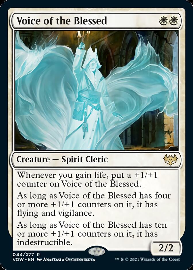 Voice of the Blessed [Innistrad: Crimson Vow] | Jomio and Rueliete's Cards and Comics