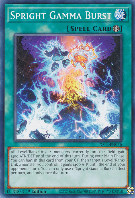 Spright Gamma Burst [POTE-EN056] Common | Jomio and Rueliete's Cards and Comics