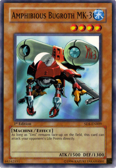Amphibious Bugroth MK-3 [SD4-EN009] Common | Jomio and Rueliete's Cards and Comics