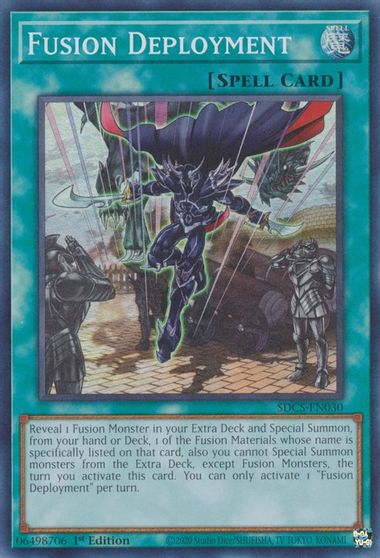 Fusion Deployment [SDCS-EN030] Super Rare | Jomio and Rueliete's Cards and Comics