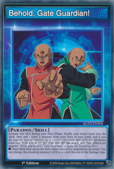 Behold, Gate Guardian! [SGX2-ENS04] Common | Jomio and Rueliete's Cards and Comics