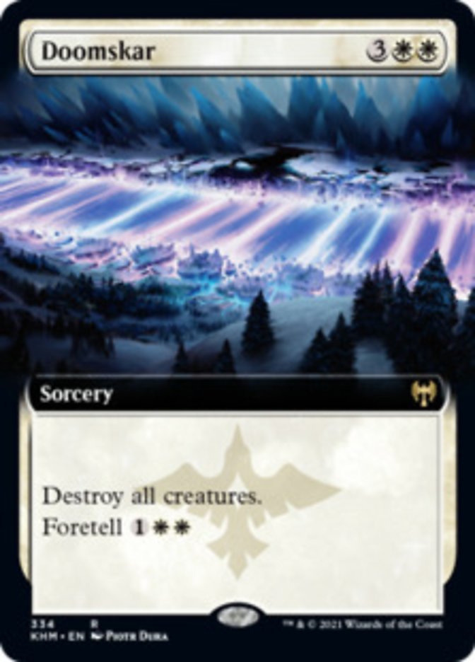Doomskar (Extended Art) [Kaldheim] | Jomio and Rueliete's Cards and Comics