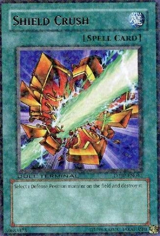 Shield Crush [DT02-EN042] Rare | Jomio and Rueliete's Cards and Comics