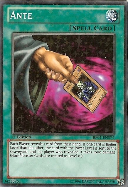 Ante [BP01-EN074] Starfoil Rare | Jomio and Rueliete's Cards and Comics