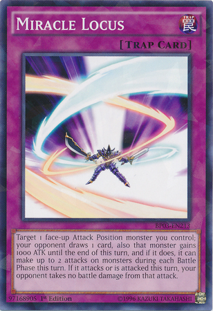 Miracle Locus (Shatterfoil) [BP03-EN213] Common | Jomio and Rueliete's Cards and Comics