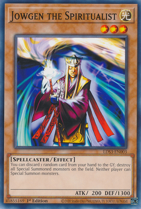 Jowgen the Spiritualist [LDS3-EN003] Common | Jomio and Rueliete's Cards and Comics