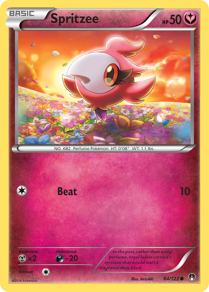 Spritzee (84/122) [XY: BREAKpoint] | Jomio and Rueliete's Cards and Comics