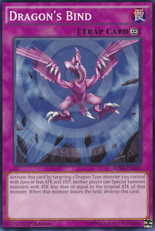 Dragon's Bind [BOSH-EN069] Common | Jomio and Rueliete's Cards and Comics