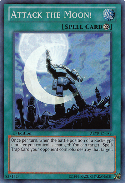 Attack the Moon! [ABYR-EN089] Super Rare | Jomio and Rueliete's Cards and Comics