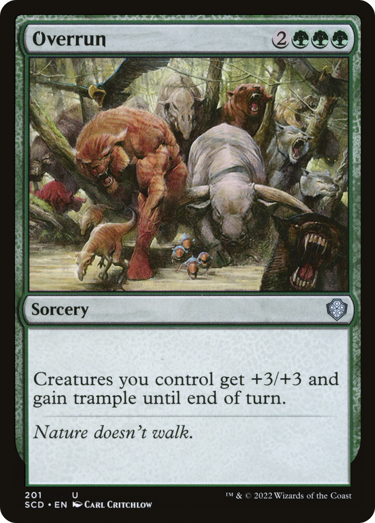 Overrun [Starter Commander Decks] | Jomio and Rueliete's Cards and Comics
