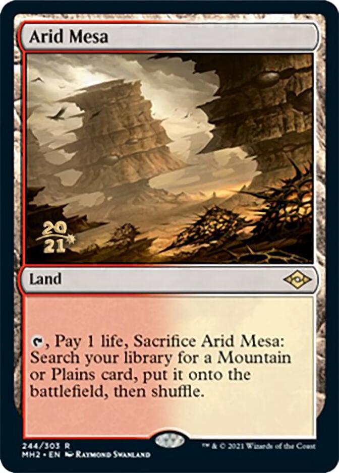 Arid Mesa [Modern Horizons 2 Prerelease Promos] | Jomio and Rueliete's Cards and Comics