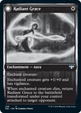 Radiant Grace // Radiant Restraints [Innistrad: Double Feature] | Jomio and Rueliete's Cards and Comics