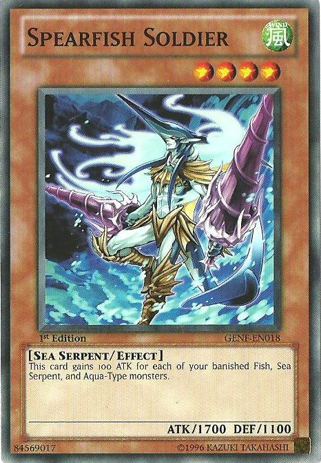 Spearfish Soldier [GENF-EN018] Common | Jomio and Rueliete's Cards and Comics