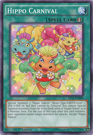 Hippo Carnival [SP15-EN040] Common | Jomio and Rueliete's Cards and Comics