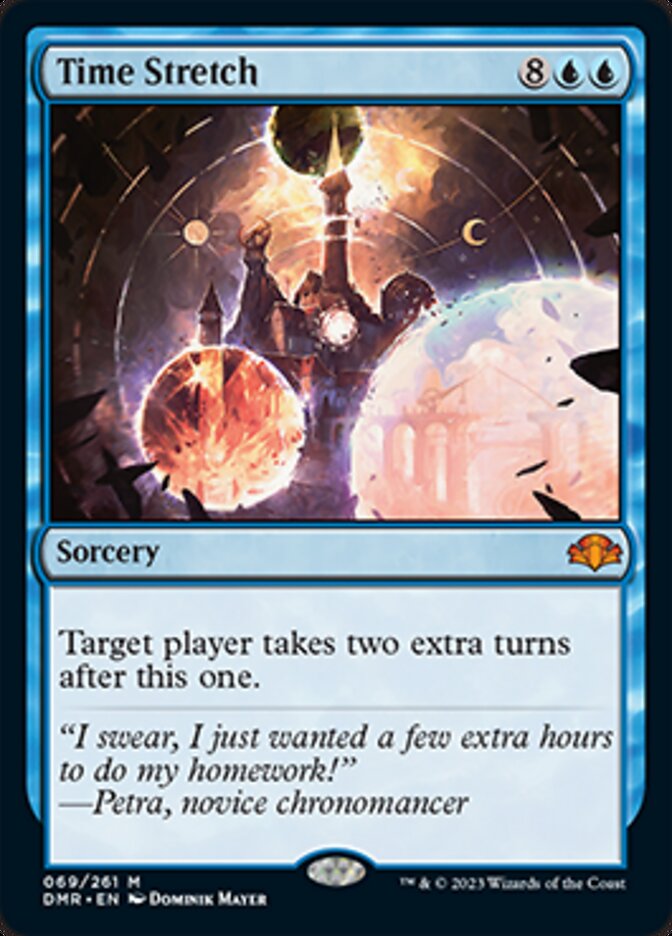 Time Stretch [Dominaria Remastered] | Jomio and Rueliete's Cards and Comics