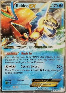Keldeo EX (49/149) (Darkrai Deck - Jason Klaczynski) [World Championships 2013] | Jomio and Rueliete's Cards and Comics