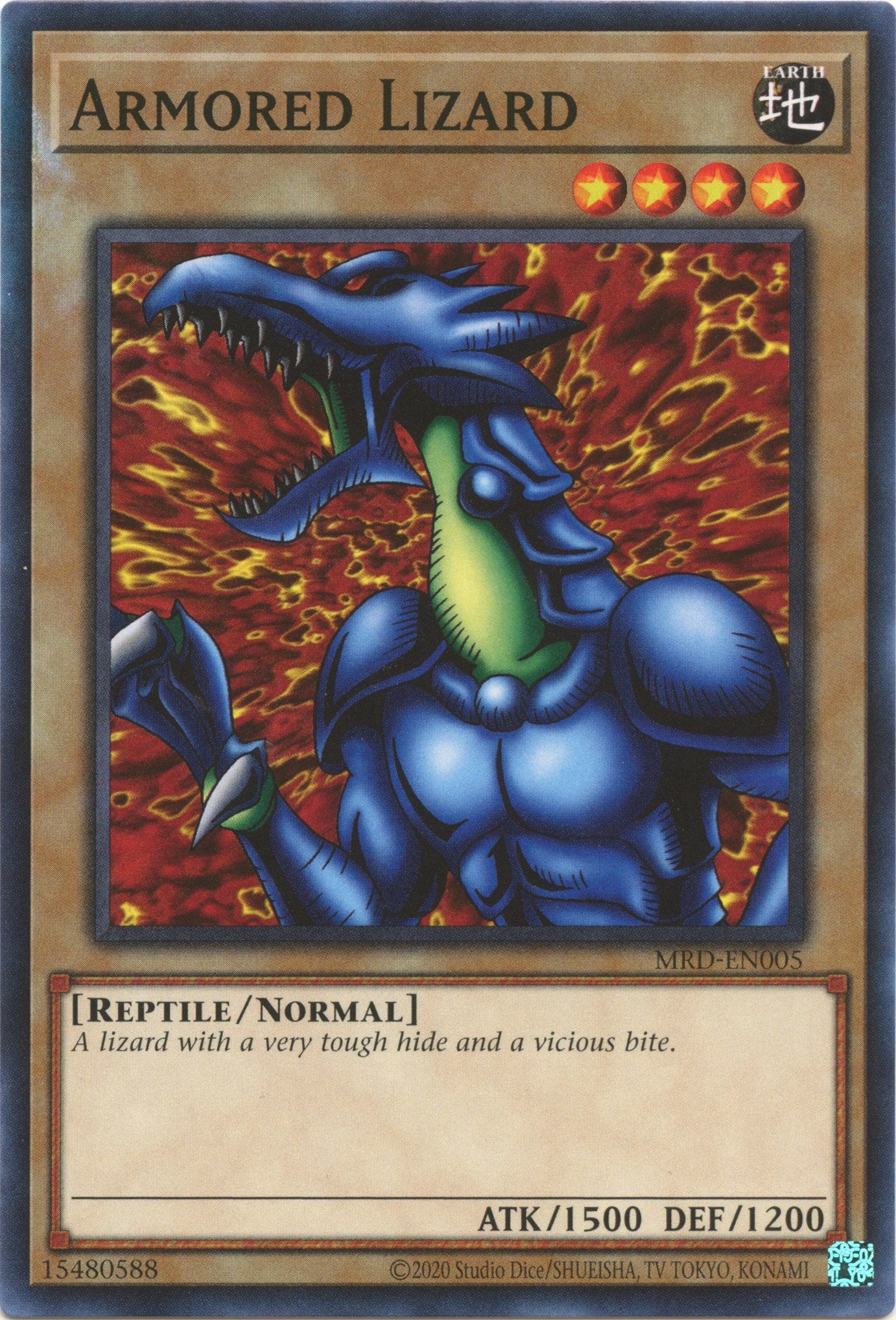 Armored Lizard (25th Anniversary) [MRD-EN005] Common | Jomio and Rueliete's Cards and Comics