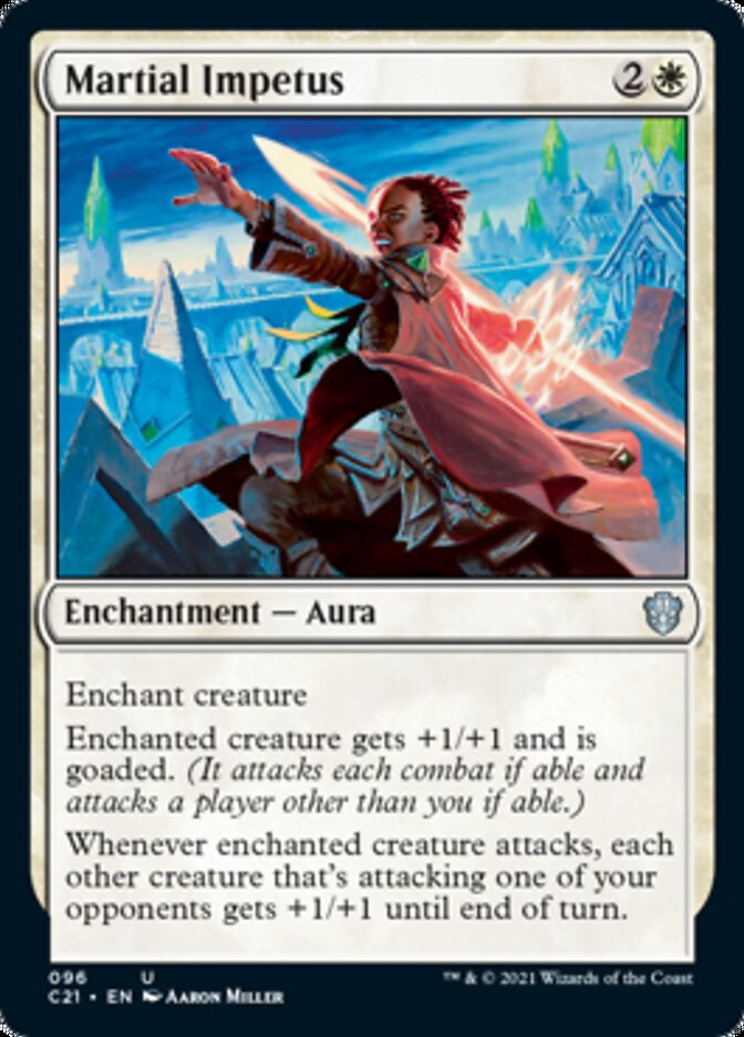 Martial Impetus [Commander 2021] | Jomio and Rueliete's Cards and Comics