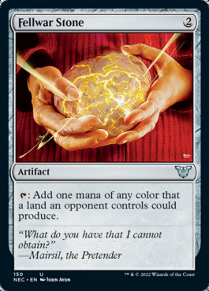 Fellwar Stone [Kamigawa: Neon Dynasty Commander] | Jomio and Rueliete's Cards and Comics