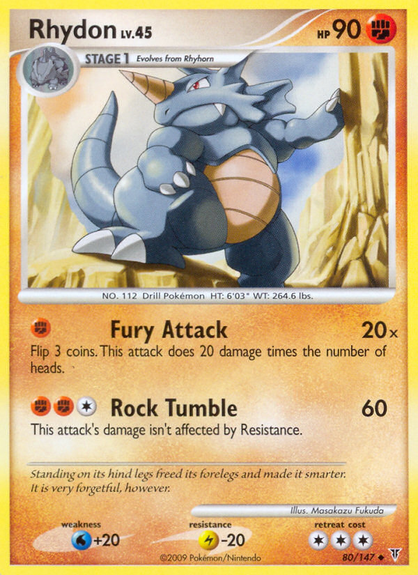 Rhydon (80/147) [Platinum: Supreme Victors] | Jomio and Rueliete's Cards and Comics