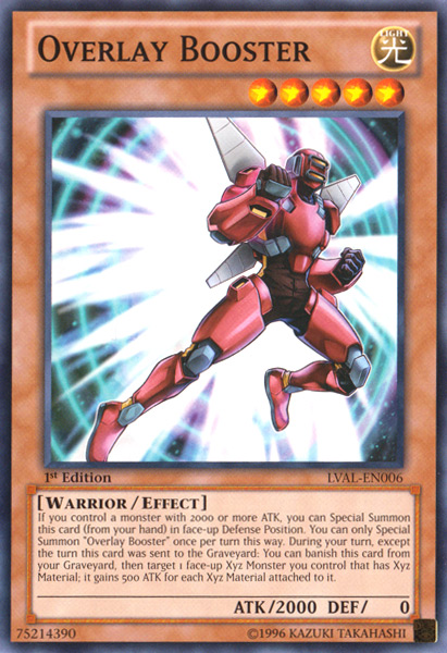 Overlay Booster [LVAL-EN006] Common | Jomio and Rueliete's Cards and Comics