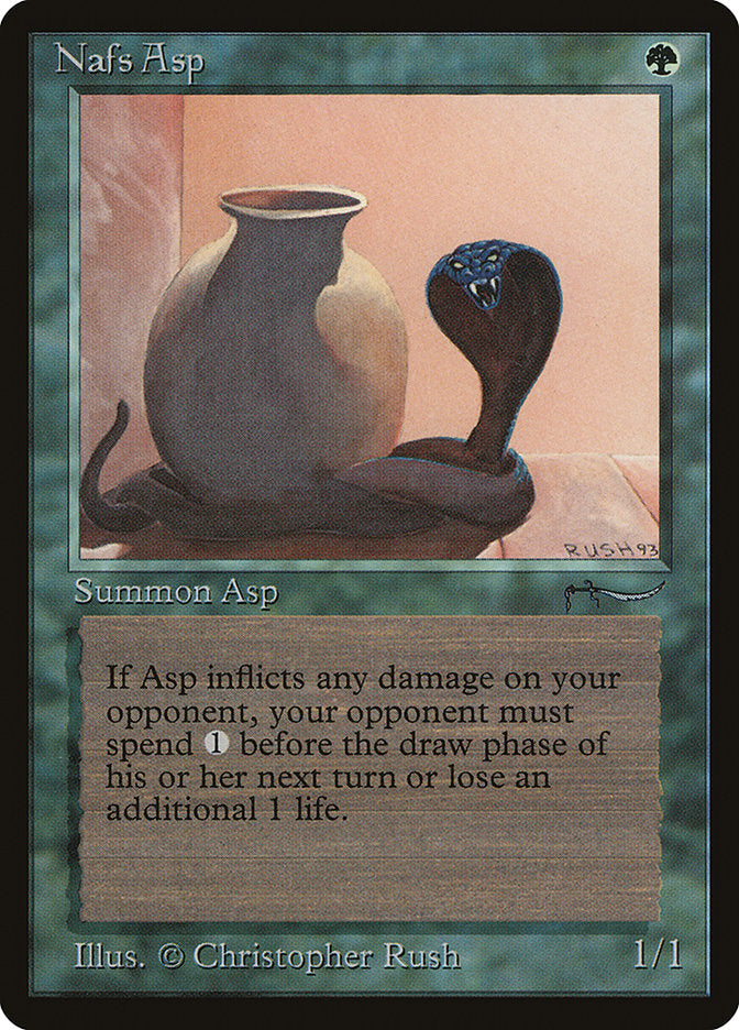 Nafs Asp (Light Mana Cost) [Arabian Nights] | Jomio and Rueliete's Cards and Comics