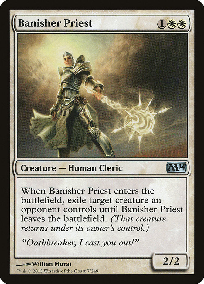 Banisher Priest [Magic 2014] | Jomio and Rueliete's Cards and Comics