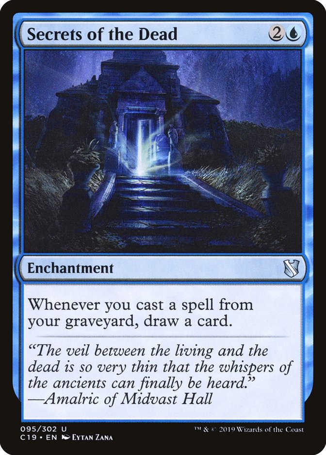 Secrets of the Dead [Commander 2019] | Jomio and Rueliete's Cards and Comics