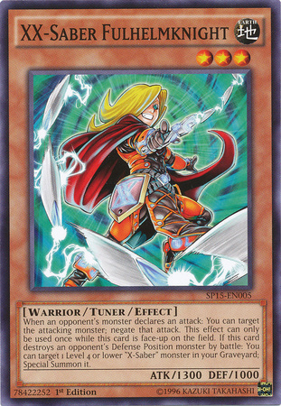 XX-Saber Fulhelmknight [SP15-EN005] Common | Jomio and Rueliete's Cards and Comics