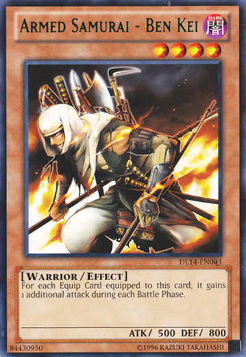 Armed Samurai - Ben Kei (Green) [DL14-EN003] Rare | Jomio and Rueliete's Cards and Comics