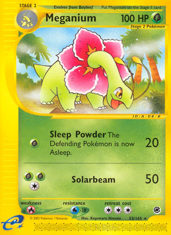 Meganium (53/165) [Expedition: Base Set] | Jomio and Rueliete's Cards and Comics