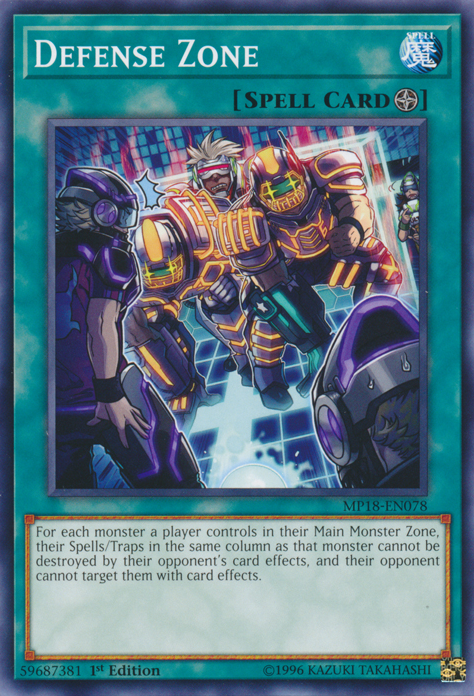 Defense Zone [MP18-EN078] Common | Jomio and Rueliete's Cards and Comics