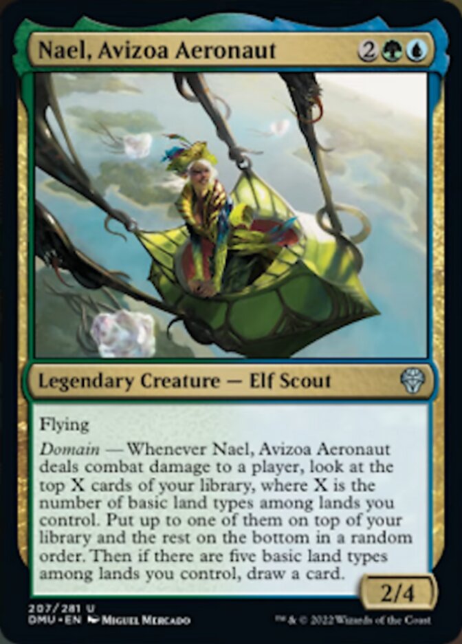 Nael, Avizoa Aeronaut [Dominaria United] | Jomio and Rueliete's Cards and Comics