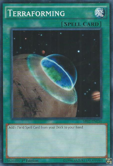 Terraforming [SR02-EN034] Common | Jomio and Rueliete's Cards and Comics