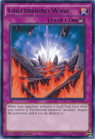 Earthbound Wave [LC5D-EN158] Rare | Jomio and Rueliete's Cards and Comics