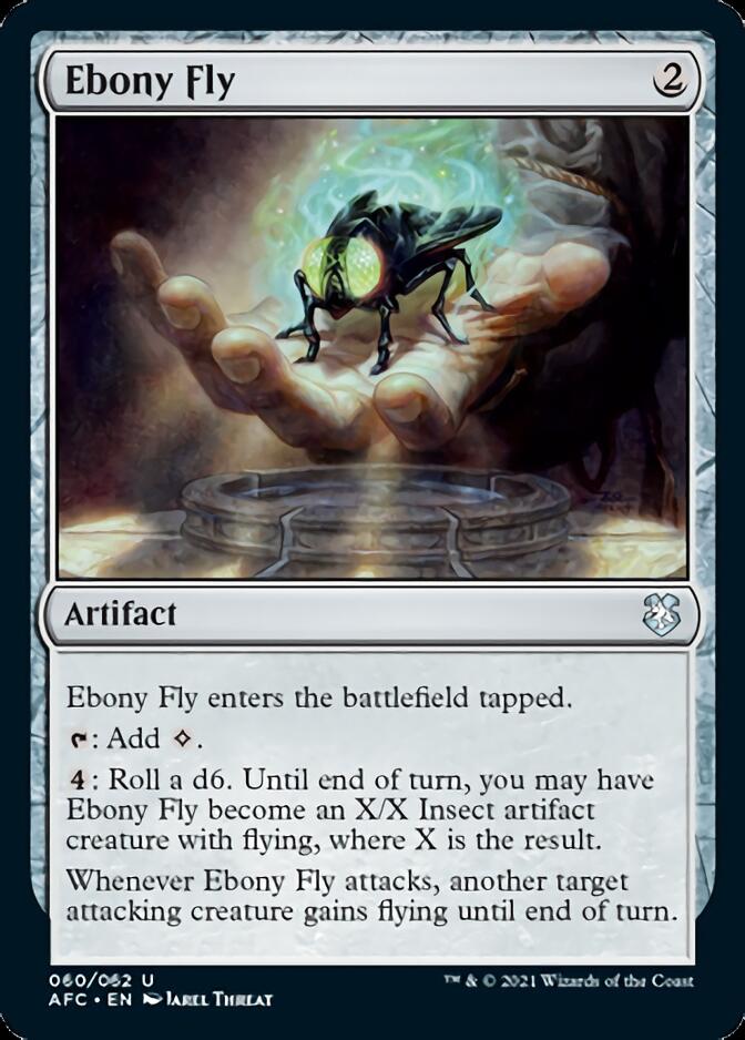 Ebony Fly [Dungeons & Dragons: Adventures in the Forgotten Realms Commander] | Jomio and Rueliete's Cards and Comics