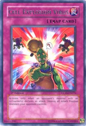 Cell Explosion Virus [GLAS-EN076] Rare | Jomio and Rueliete's Cards and Comics