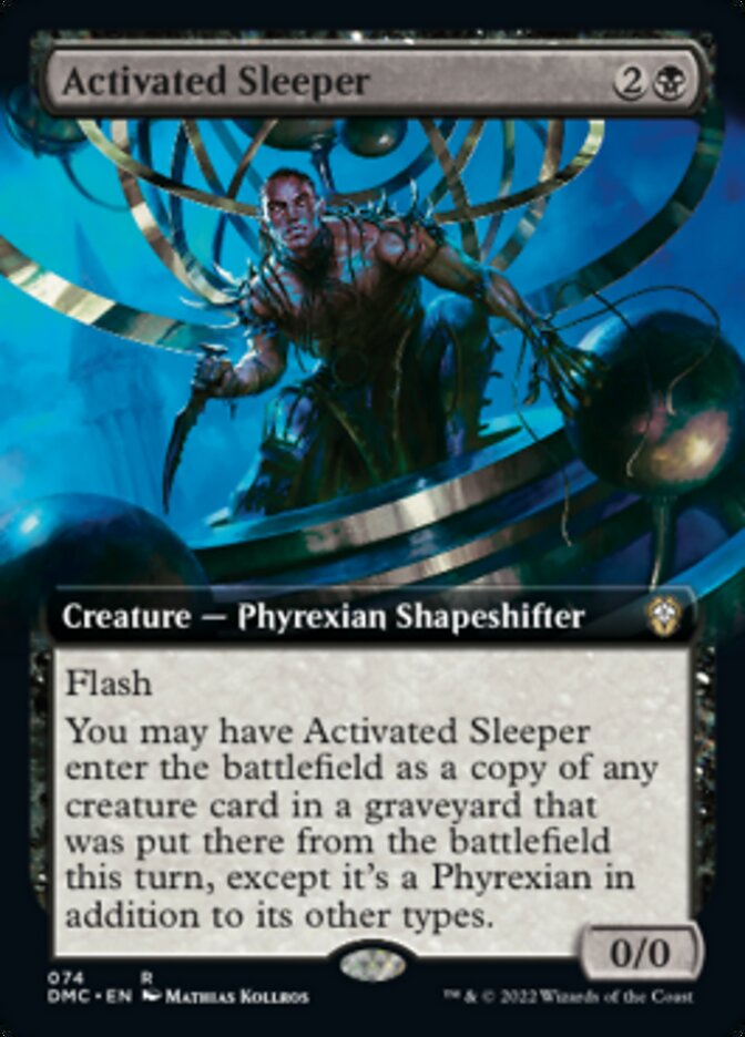 Activated Sleeper (Extended Art) [Dominaria United Commander] | Jomio and Rueliete's Cards and Comics