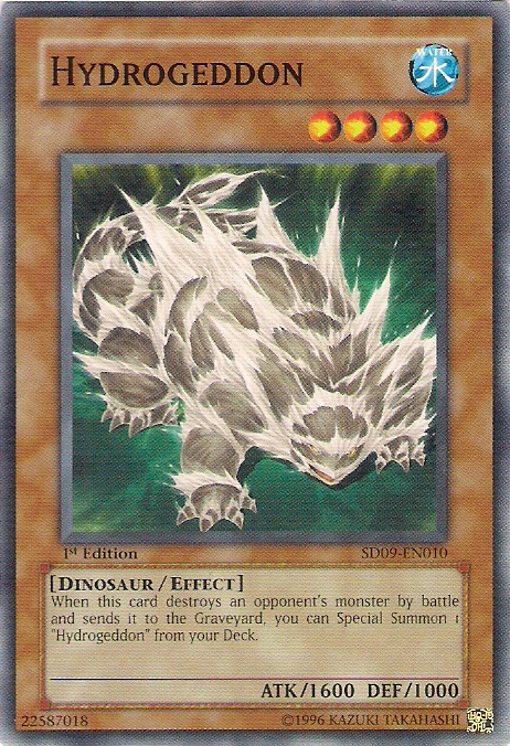 Hydrogeddon [SD09-EN010] Common | Jomio and Rueliete's Cards and Comics